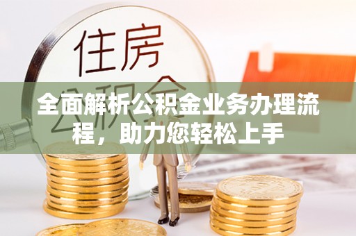 巧家全面解析公积金业务办理流程，助力您轻松上手