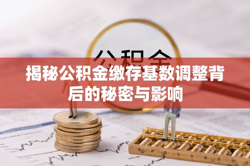 巧家揭秘公积金缴存基数调整背后的秘密与影响