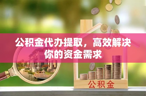 巧家公积金代办提取，高效解决你的资金需求