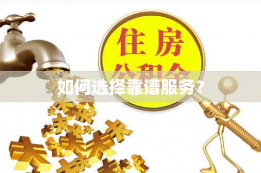 巧家如何选择靠谱服务？