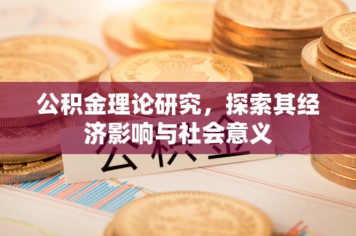 巧家公积金理论研究，探索其经济影响与社会意义