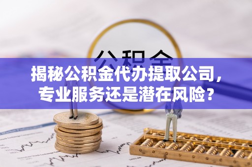 巧家揭秘公积金代办提取公司，专业服务还是潜在风险？