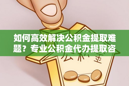 巧家如何高效解决公积金提取难题？专业公积金代办提取咨询服务来助力